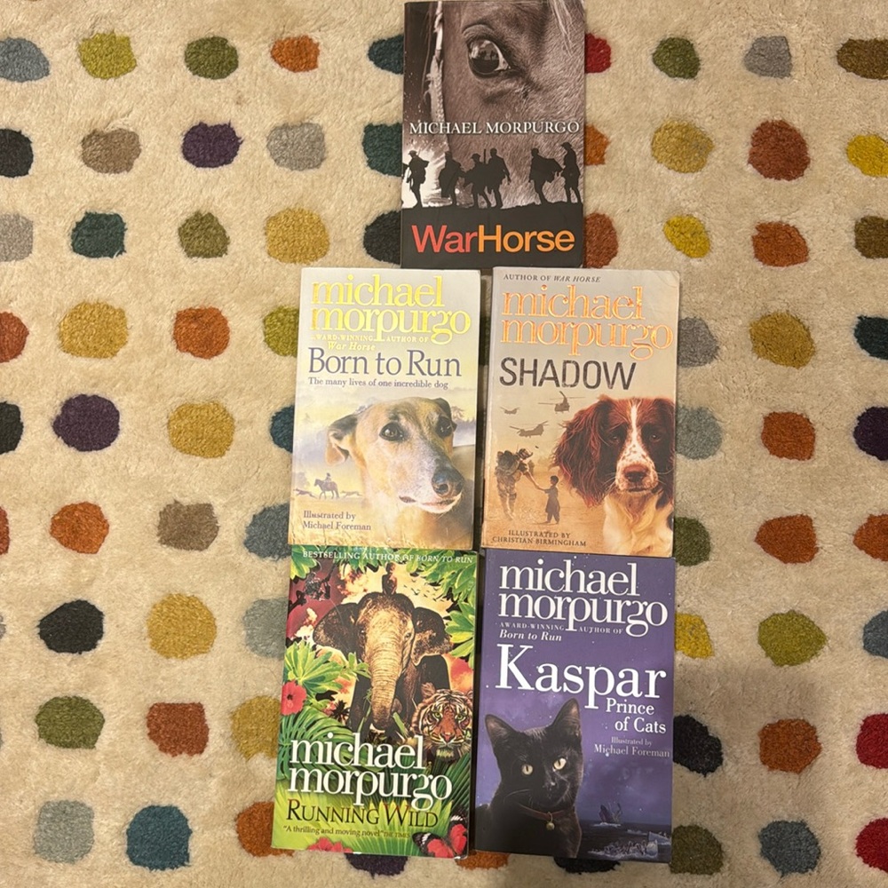 5 books by Michael Morpurgo